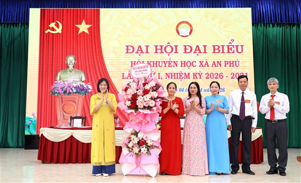 Xã An Phú tổ chức thành công Đại hội đại biểu Hội Khuyến học lần thứ I, nhiệm kỳ 2026 – 2031