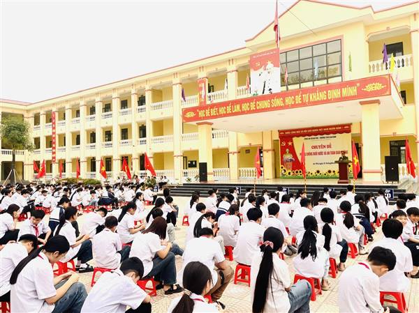 Trường THCS An Bình tổ chức chuyên đề phòng chống đuối nước và an toàn giao thông