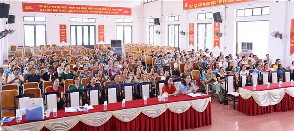 Hội LHPN thành phố Hải Phòng tập huấn nghiệp vụ công tác Hội năm 2026 tại xã An Phú