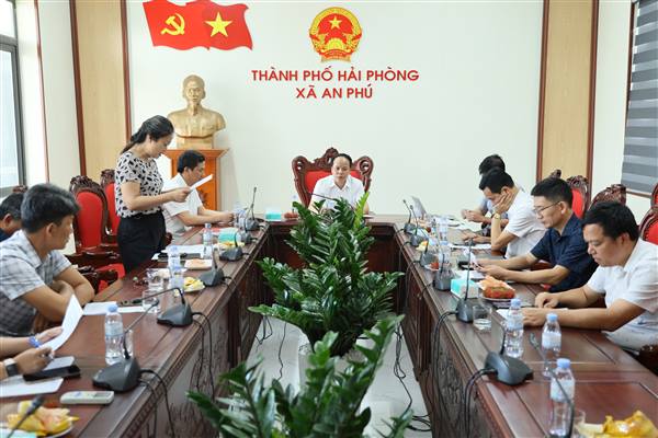 Thường trực HĐND xã An Phú tổ chức hội nghị liên tịch