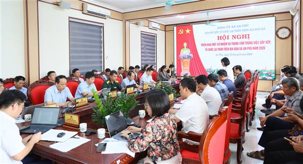 Xã An Phú triển khai một số nhiệm vụ trọng tâm trong việc sắp xếp, tổ chức lại thôn trên địa bàn xã An Phú năm 2026