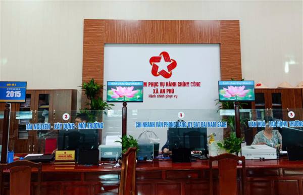 Trung tâm Phục vụ hành chính công xã An Phú: Nỗ lực vì Nhân dân phục vụ - Nâng cao chất lượng cải cách hành chính