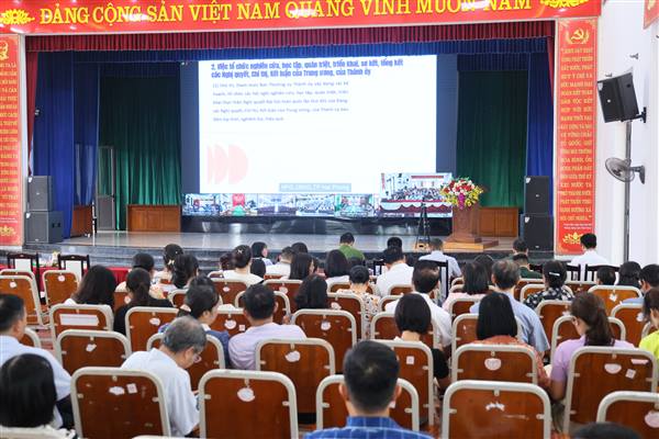 Xã An Phú tham dự Hội nghị sơ kết công tác Tuyên giáo và Dân vận 6 tháng đầu năm, triển khai nhiệm vụ 6 tháng cuối năm 2026