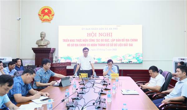 Xã An Phú triển khai công tác đo đạc, lập bản đồ địa chính và xây dựng cơ sở dữ liệu đất đai
