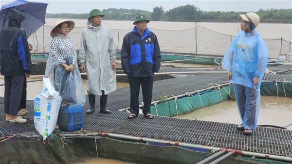 Xã An Phú chủ động triển khai thực hiện các biện pháp ứng phố với bão số 4