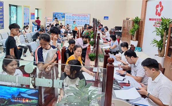 Trung tâm Phục vụ hành chính công triển khai nhiều mô hình thiết thực và đạt nhiều kết quả nổi bật trong tháng 7