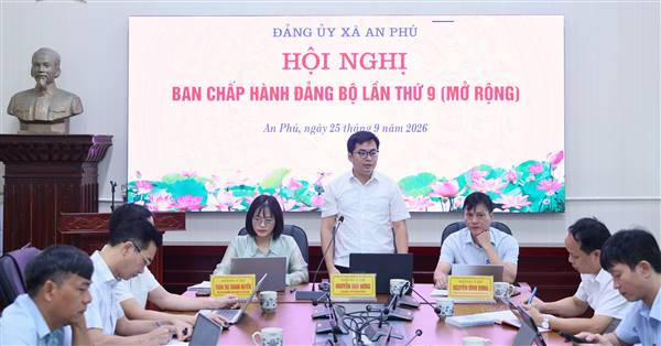 Hội nghị Ban chấp hành Đảng bộ xã lần thứ 9 (mở rộng)