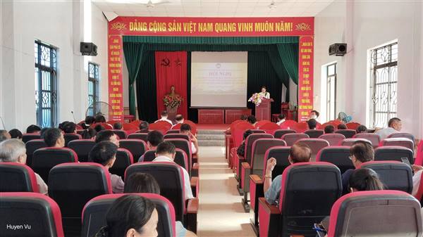 Hội nghị giới thiệu nhân sự Ủy ban MTTQ Việt Nam xã An Quang nhiệm kỳ 2025 – 2030