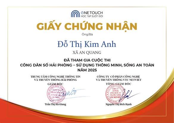 ĐOÀN THANH NIÊN XÃ AN QUANG TRIỂN KHAI CUỘC THI "CÔNG DÂN SỐ HẢI PHÒNG - SỬ DỤNG THÔNG MINH, SỐNG AN TOÀN"