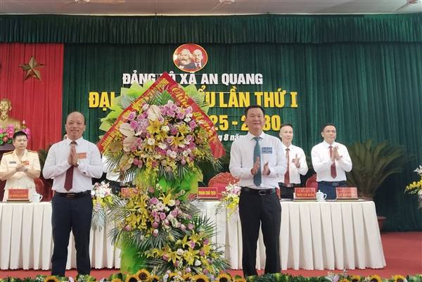 ĐẢNG BỘ XÃ AN QUANG TỔ CHỨC THÀNH CÔNG PHIÊN CHÍNH THỨC ĐẠI HỘI ĐẠI BIỂU LẦN THỨ I, NHIỆM KỲ 2025 – 2030