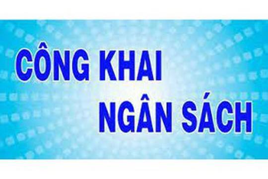 Quyết định về việc công bố công khai dự toán ngân sách xã năm 2026