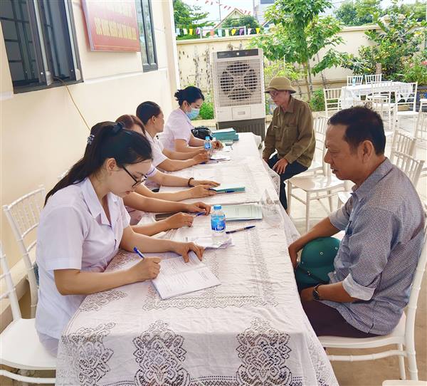 XÃ AN QUANG TỔ CHỨC KHÁM SỨC KHỎE ĐỊNH KỲ CHO NGƯỜI CAO TUỔI NĂM 2026
