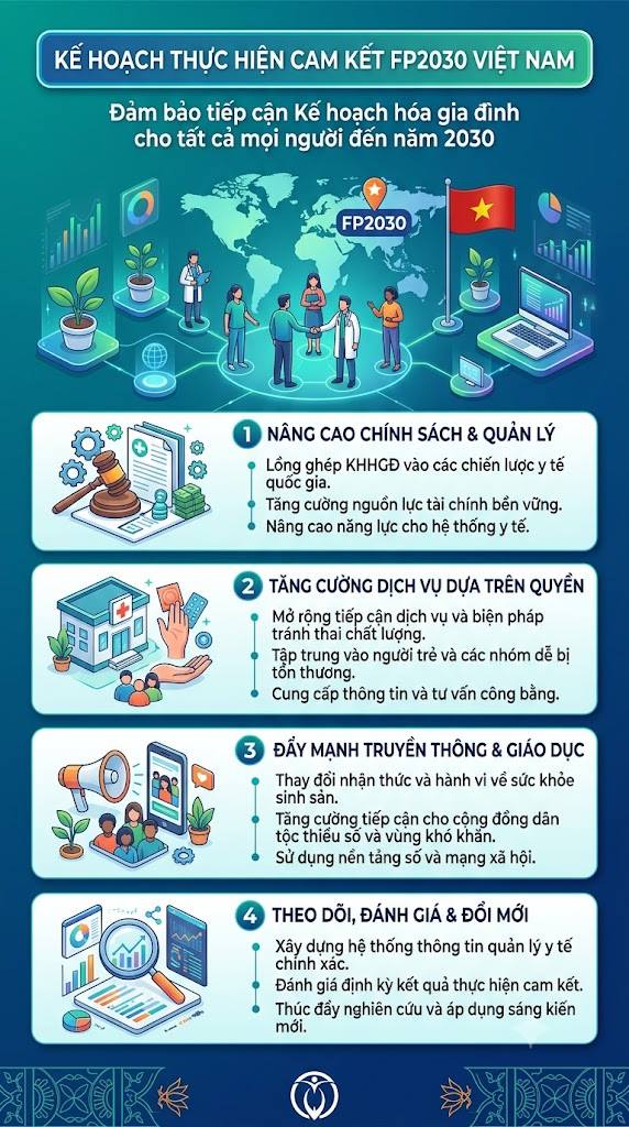 Thực hiện Cam kết tham gia Chương trình

kế hoạch hóa gia đình toàn cầu đến năm 2030 (FP2030)