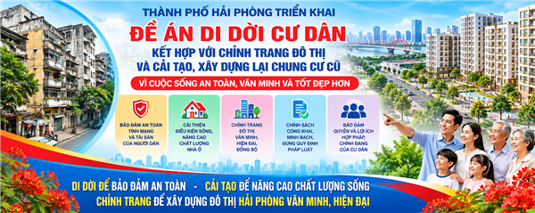 ĐỀ ÁN DI DỜI CƯ DÂN, CHỈNH TRANG ĐÔ THỊ VÀ CẢI TẠO, XÂY DỰNG LẠI CHUNG CƯ CŨ