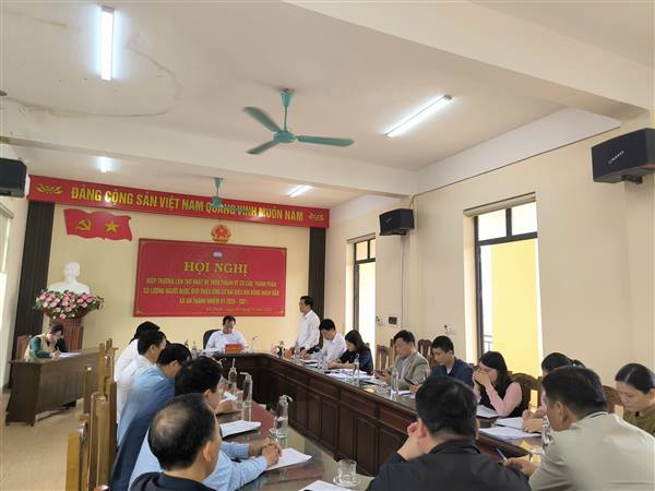 Ủy ban MTTQ Việt Nam xã An Thành tổ chức Hội nghị hiệp thương lần thứ Nhất để thỏa thuận về cơ cấu, thành phần và số lượng người được giới thiệu ứng cử đại biểu HĐND xã An Thành nhiệm kỳ 2026–2031