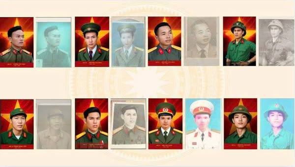 Tuổi trẻ xã An Thành Trao tặng di ảnh phục dựng Anh hùng liệt sĩ