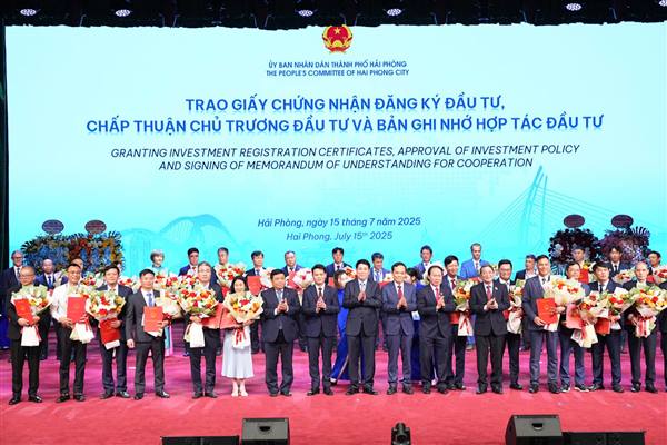 Hội nghị Xúc tiến Đầu tư Hải Phòng 2025 - Điểm đến chiến lược của Kỷ nguyên mới