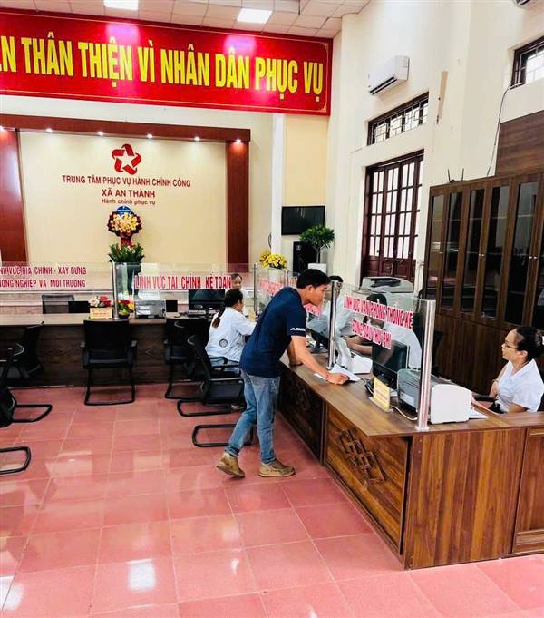KẾT QUẢ KIỂM SOÁT GIẢI QUYẾT TTHC TẠI TRUNG TÂM PHỤC VỤ HÀNH CHÍNH CÔNG XÃ AN THÀNH