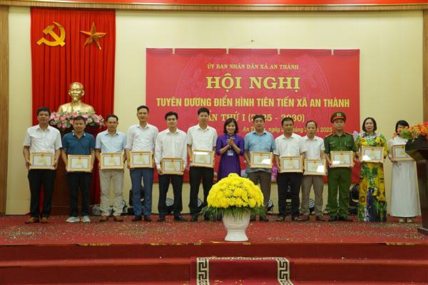 XÃ AN THÀNH TUYÊN DƯƠNG CÁC ĐIỂN HÌNH TIÊN TIẾN GIAI ĐOẠN 2020 – 2025