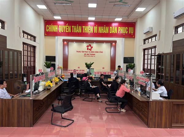 KẾT QUẢ KIỂM SOÁT GIẢI QUYẾT TTHC TẠI TRUNG TÂM PHỤC VỤ HÀNH CHÍNH CÔNG XÃ AN THÀNH NGÀY 25/8/2025
