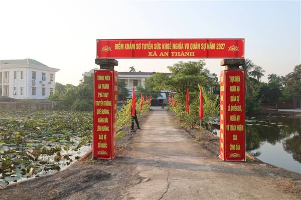 XÃ AN THÀNH SẴN SÀNG CHO CÔNG TÁC KHÁM SƠ TUYỂN SỨC KHỎE NGHĨA VỤ QUÂN SỰ NĂM 2027