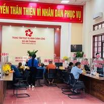 Kết quả kiểm soát giải quyết TTHC tại Trung tâm Phục vụ Hành chính công xã An Thành ngày 08/4/2026 
