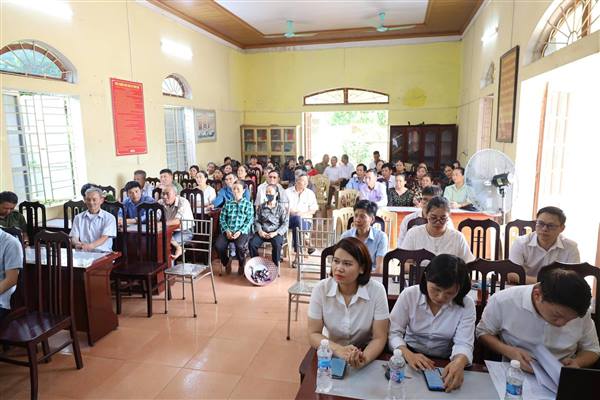 Xã An Thành tổ chức Hội nghị trợ giúp pháp lý, tư vấn pháp luật cho cán bộ, đoàn viên, hội viên và Nhân dân trên địa bàn xã An Thành