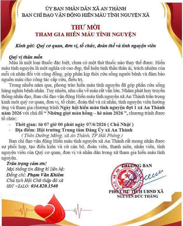LAN TỎA YÊU THƯƠNG – HIẾN MÁU CỨU NGƯỜI 