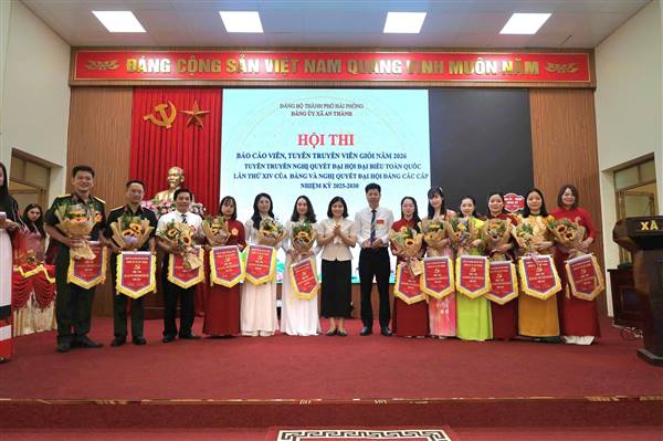 HỘI THI BÁO CÁO VIÊN, TUYÊN TRUYỀN VIÊN GIỎI XÃ AN THÀNH NĂM 2026