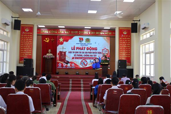 Xã An Thành phát động Hoạt động hè và triển khai Cuộc thi sáng tạo các sản phẩm truyền thông về phòng chống ma túy