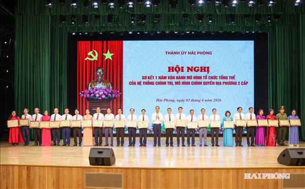 Tiếp tục tối ưu hoá chính quyền địa phương 2 cấp tại Hải Phòng