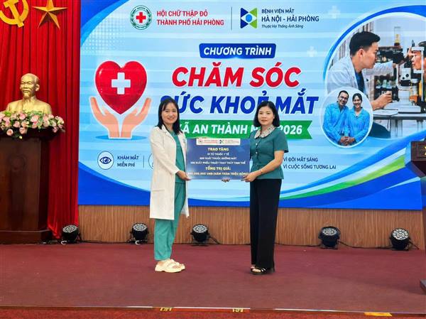 XÃ AN THÀNH TRIỂN KHAI CHƯƠNG TRÌNH CHĂM SÓC SỨC KHỎE MẮT MIỄN PHÍ CHO NGƯỜI CAO TUỔI