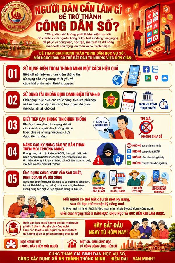 CHUYỂN ĐỔI SỐ THỰC SỰ MANG LẠI NHỮNG TIỆN ÍCH GẦN GŨI CHO MỖI NGƯỜI DÂN
