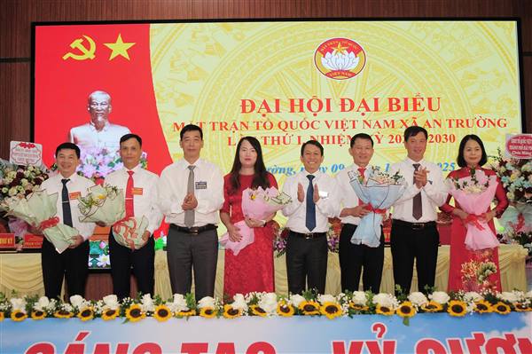 Đại hội đại biểu Mặt trận Tổ quốc Việt Nam xã An Trường lần thứ I, nhiệm kỳ 2025–2030 thành công tốt đẹp
