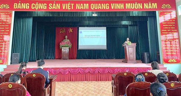 XÃ AN TRƯỜNG TỔ CHỨC HỘI NGHỊ TRUYỀN THÔNG TƯ VẤN CHUYÊN ĐỀ: PHỔ BIẾN KIẾN THỨC CHĂM SÓC SỨC KHỎE VÀ KỸ NĂNG PHÒNG BỆNH Ở NGƯỜI CAO TUỔI NĂM 2025