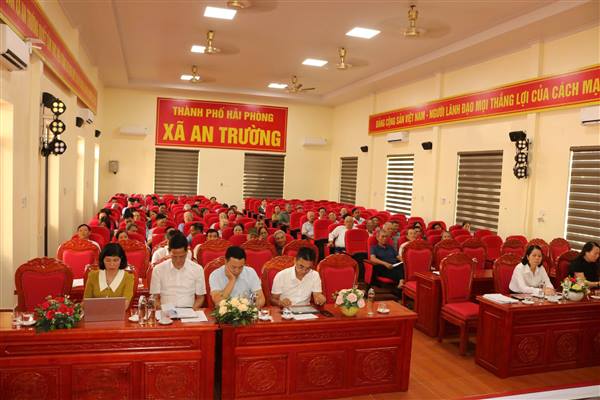 HỘI NGHỊ HIỆP THƯƠNG GIỚI THIỆU NHÂN SỰ ỦY BAN MTTQ VIỆT NAM XÃ AN TRƯỜNG KHÓA I, NHIỆM KỲ 2025 - 2030 