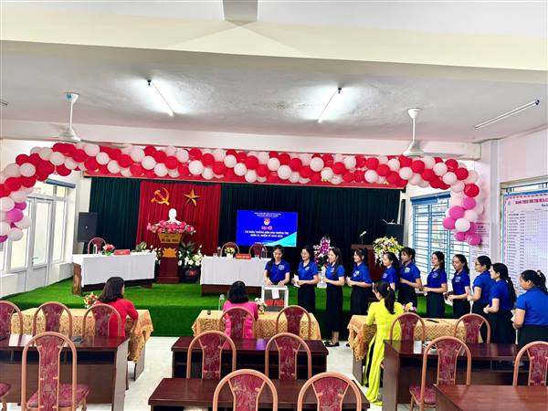 ĐẠI HỘI CHI ĐOÀN TRƯỜNG MẦM NON TRƯỜNG THỌ NHIỆM KÌ 2025 - 2030 