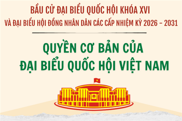 Quyền cơ bản của Đại biểu Quốc hội Việt Nam