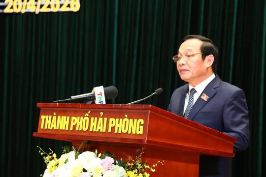 Đồng chí Lê Văn Hiệu được bầu giữ chức Chủ tịch HĐND thành phố khóa XVII