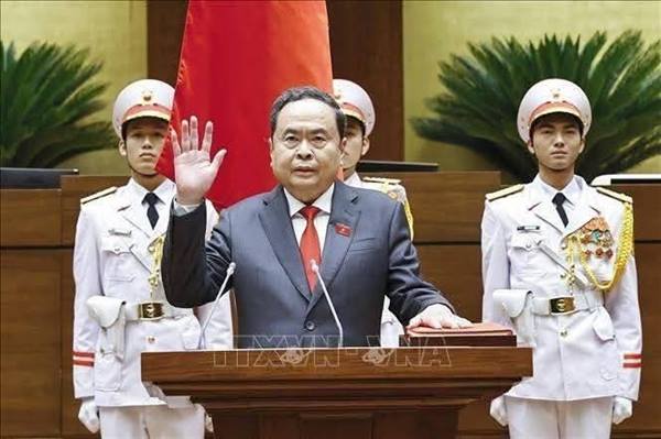 Đồng chí Trần Thanh Mẫn được bầu giữ chức Chủ tịch Quốc hội nước Cộng hòa xã hội chủ nghĩa Việt Nam