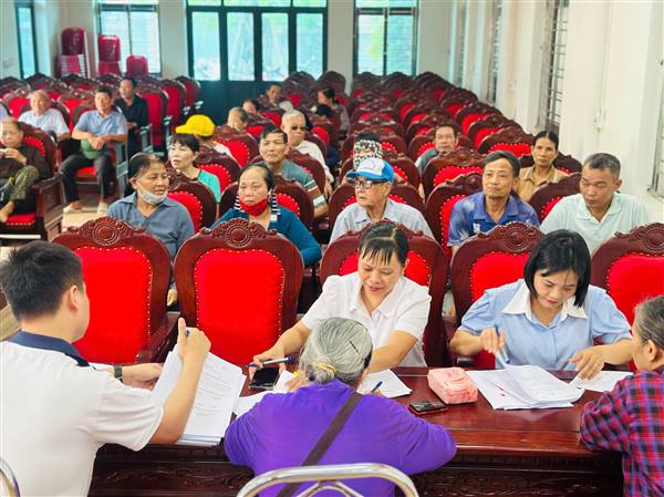 Xã An Trường tổ chức chi trả trên 160 tỷ đồng bồi thường, hỗ trợ thực hiện Dự án Khu công nghiệp Tràng Duệ 3