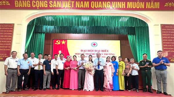 ĐẠI HỘI ĐẠI BIỂU HỘI CHỮ THẬP ĐỎ XÃ AN TRƯỜNG LẦN THỨ I, NHIỆM KỲ 2026 – 2031 THÀNH CÔNG TỐT ĐẸP