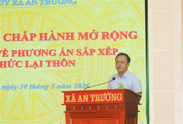 Xã An Trường lấy ý kiến sáp nhập thôn, triển khai chiến dịch 500 ngày đêm xác định danh tính hài cốt liệt sĩ