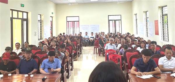 ĐẠI BIỂU HĐND XÃ AN TRƯỜNG TIẾP XÚC CỬ TRI TRƯỚC KỲ HỌP THƯỜNG LỆ GIỮA NĂM 2026