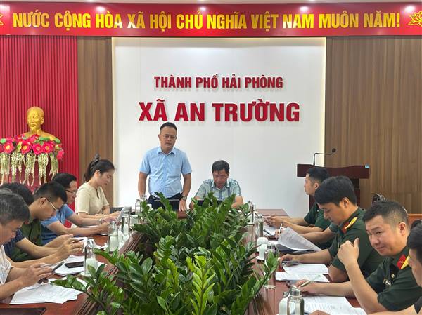 Xã An Trường triển khai nhiệm vụ và hiệp đồng bảo đảm lấy mẫu hài cốt liệt sĩ chưa xác định được thông tin