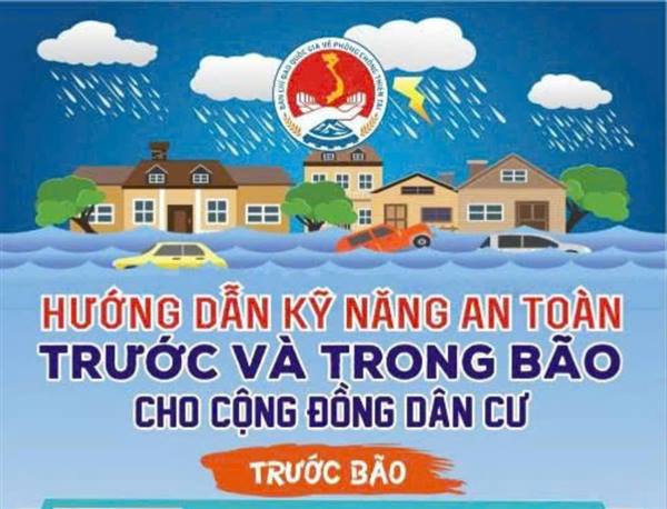Kỹ năng an toàn trước và trong bão cho cộng đồng dân cư 