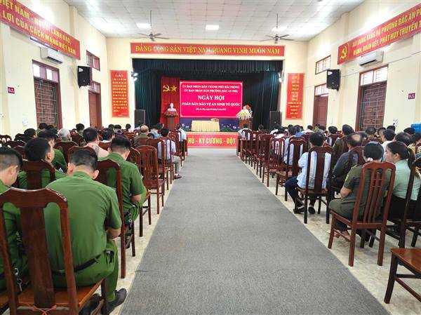 Uỷ ban nhân dân Phường Bắc An Phụ tổ chức Ngày hội “Toàn dân bảo vệ an ninh Tổ quốc” năm 2025