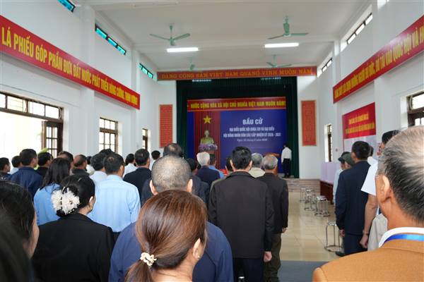 Uỷ ban bầu cử phường Bắc An Phụ vận hành thử nghiệm Lễ khai mạc, quy trình bỏ phiếu, kiểm phiếu Cuộc bầu cử Đại biểu Quốc hội và đại biểu HĐND các cấp nhiệm kỳ 2026-2031