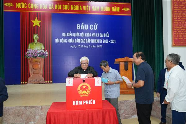 Phường Bắc An Phụ tổ chức thành công Cuộc bầu cử đại biểu Quốc hội khoá XVI và đại biểu HĐND các cấp nhiệm kỳ 2026-2031