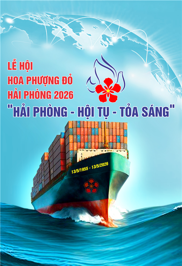 Lễ hội Hoa Phượng Đỏ - Hải Phòng 2026, sự kiện văn hoá - du lịch thường niên được tổ chức với quy mô lớn góp phần quảng bá hình ảnh thành phố. Với chủ đề Hải Phòng - Hội tụ - Toả sáng, chương trình nghệ thuật Lễ hội Hoa Phượng Đỏ sẽ được khai mạc và truyền hình trực tiếp lúc 20h10' ngày 8/5/2026 trên VTV1